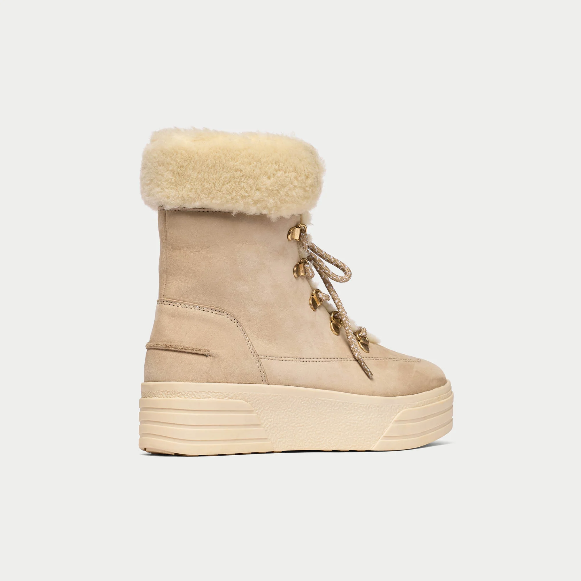 Abbie - Ice Nubuck Leather Boots - Image 9