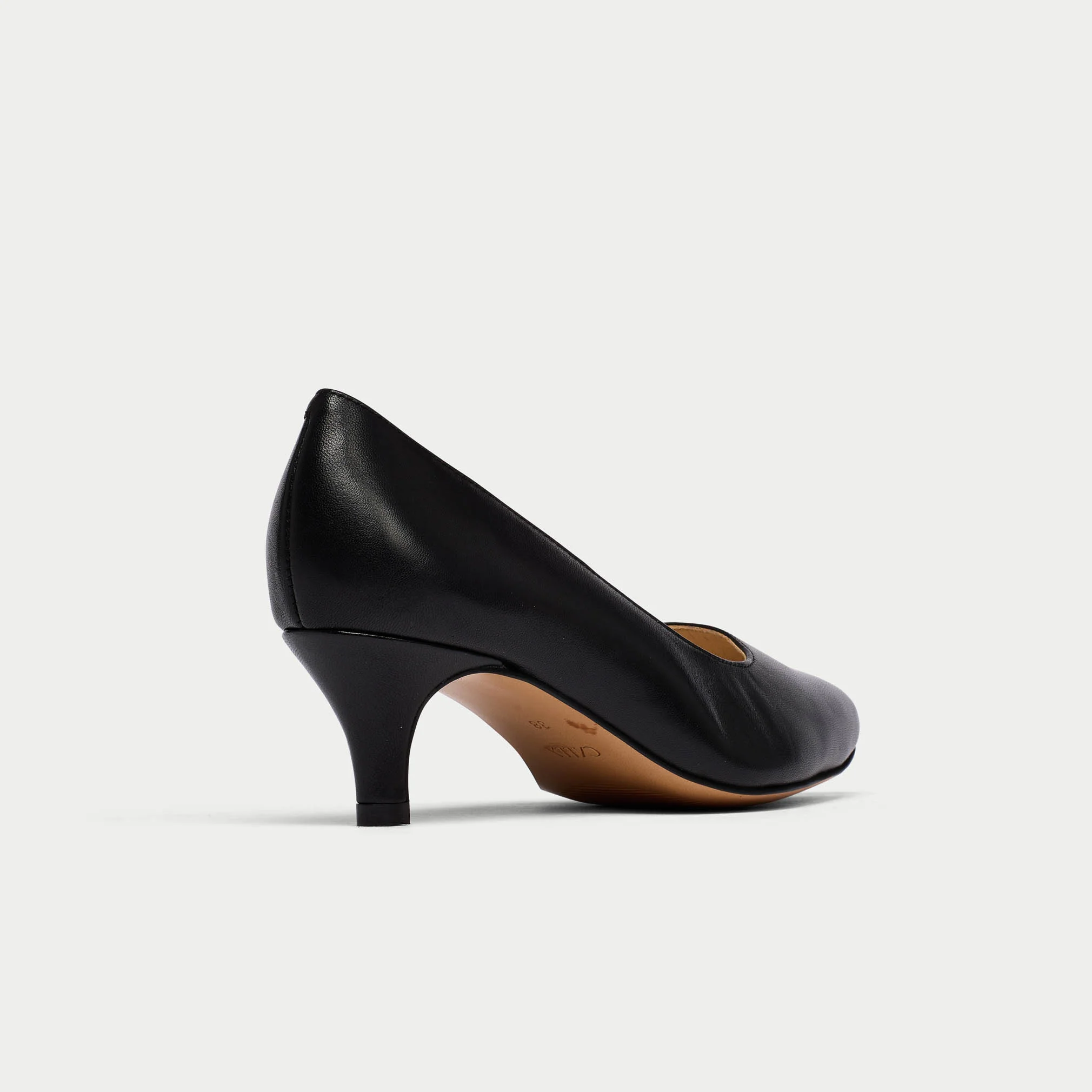 Ava - Black Leather Courts - Image 5