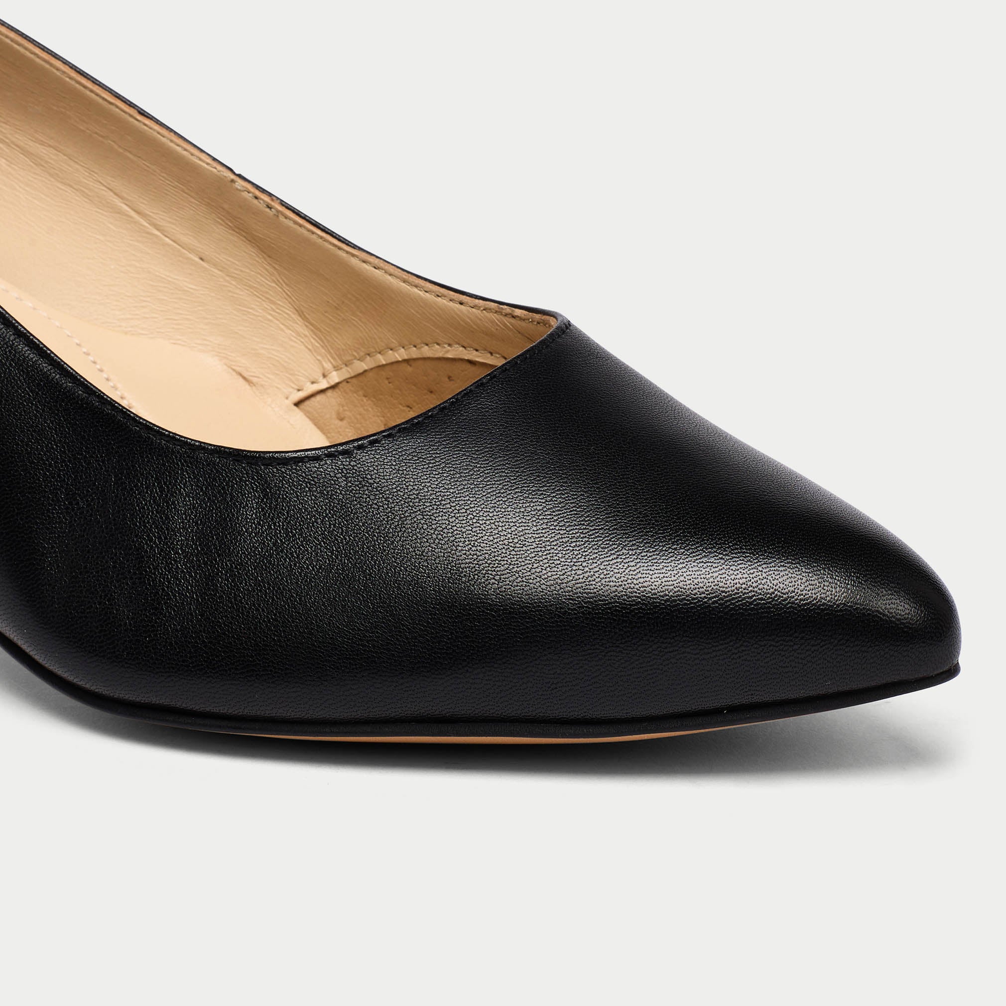 Ava - Black Leather Courts - Image 6