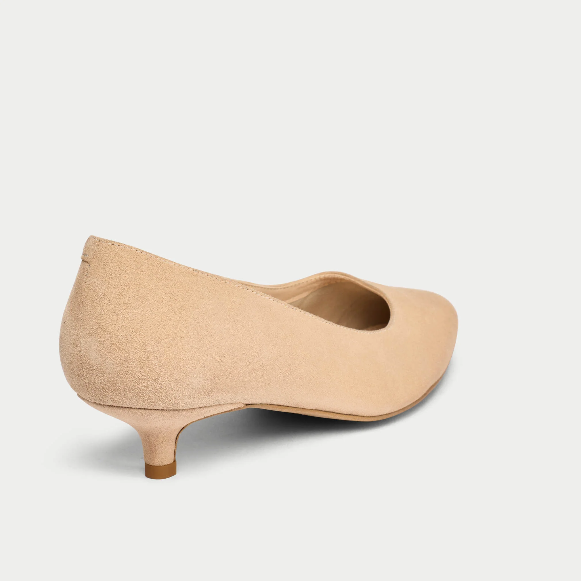 Claudia - Taupe Suede Courts - Image 4