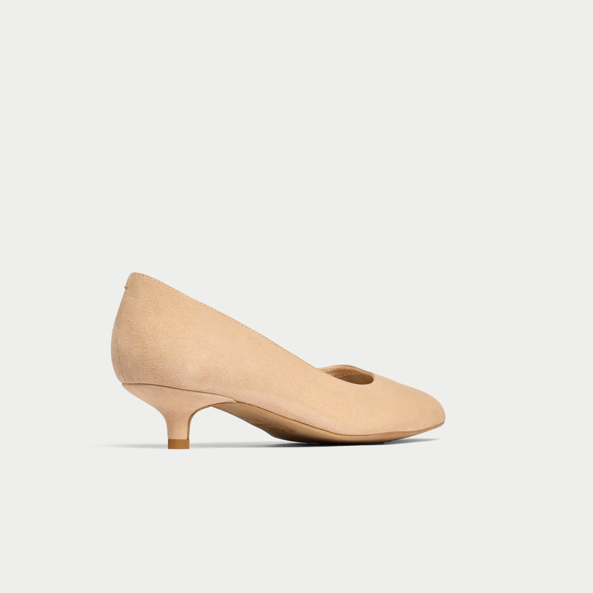 Claudia - Taupe Suede Courts - Image 6