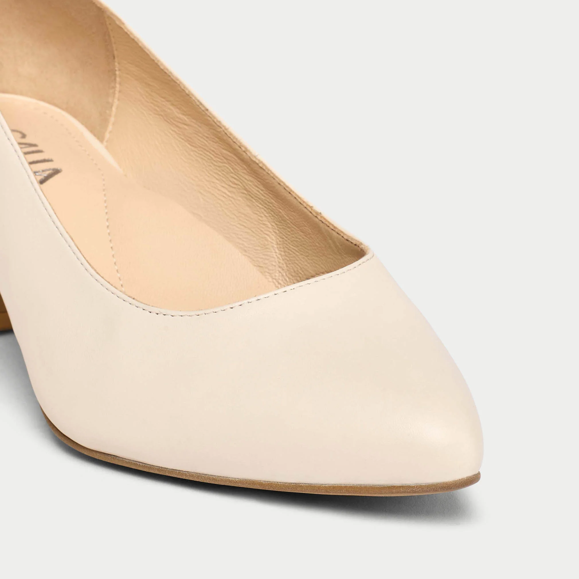 Hallie - Almond Leather Courts - Image 3