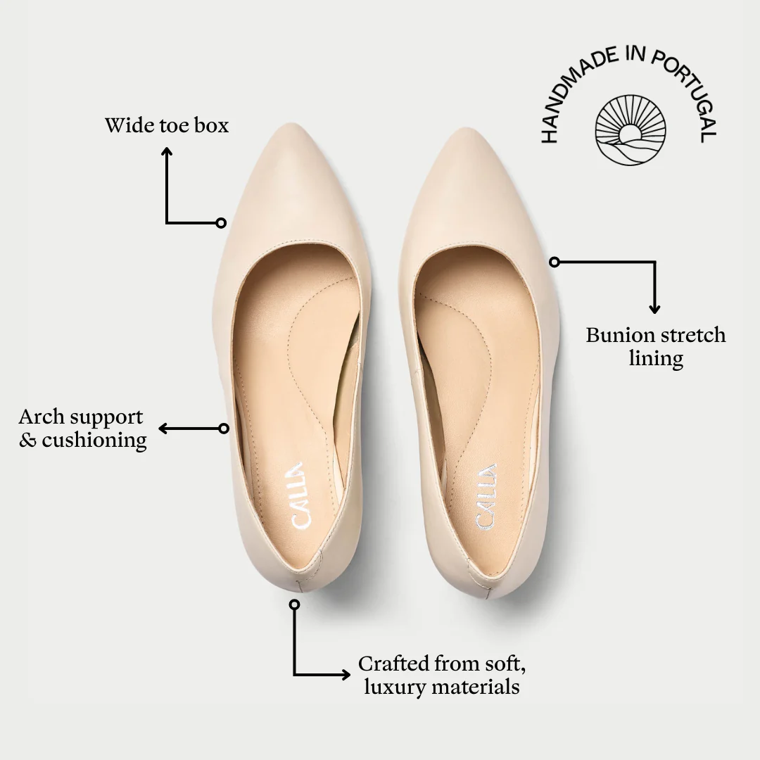 Hallie - Almond Leather Courts - Image 5