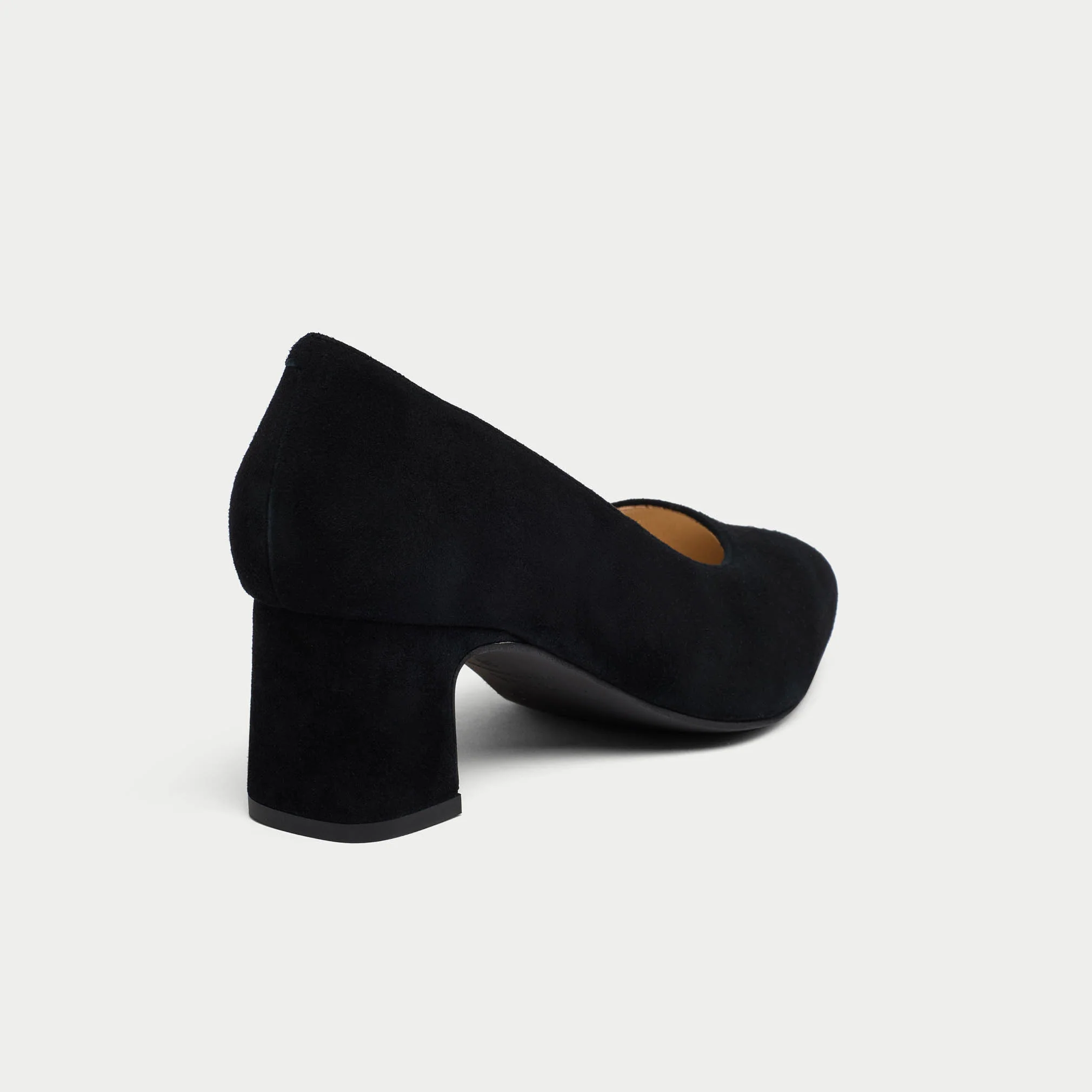 Hallie - Black Suede Courts - Image 6