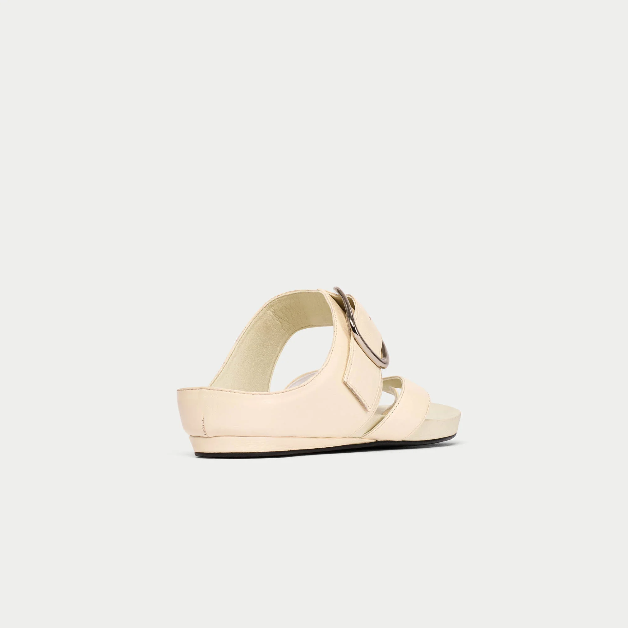 Ruby - Milk Leather Sandals - Image 6