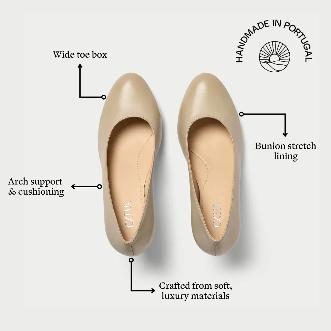 Sophia - Neutral Leather Courts - Image 3