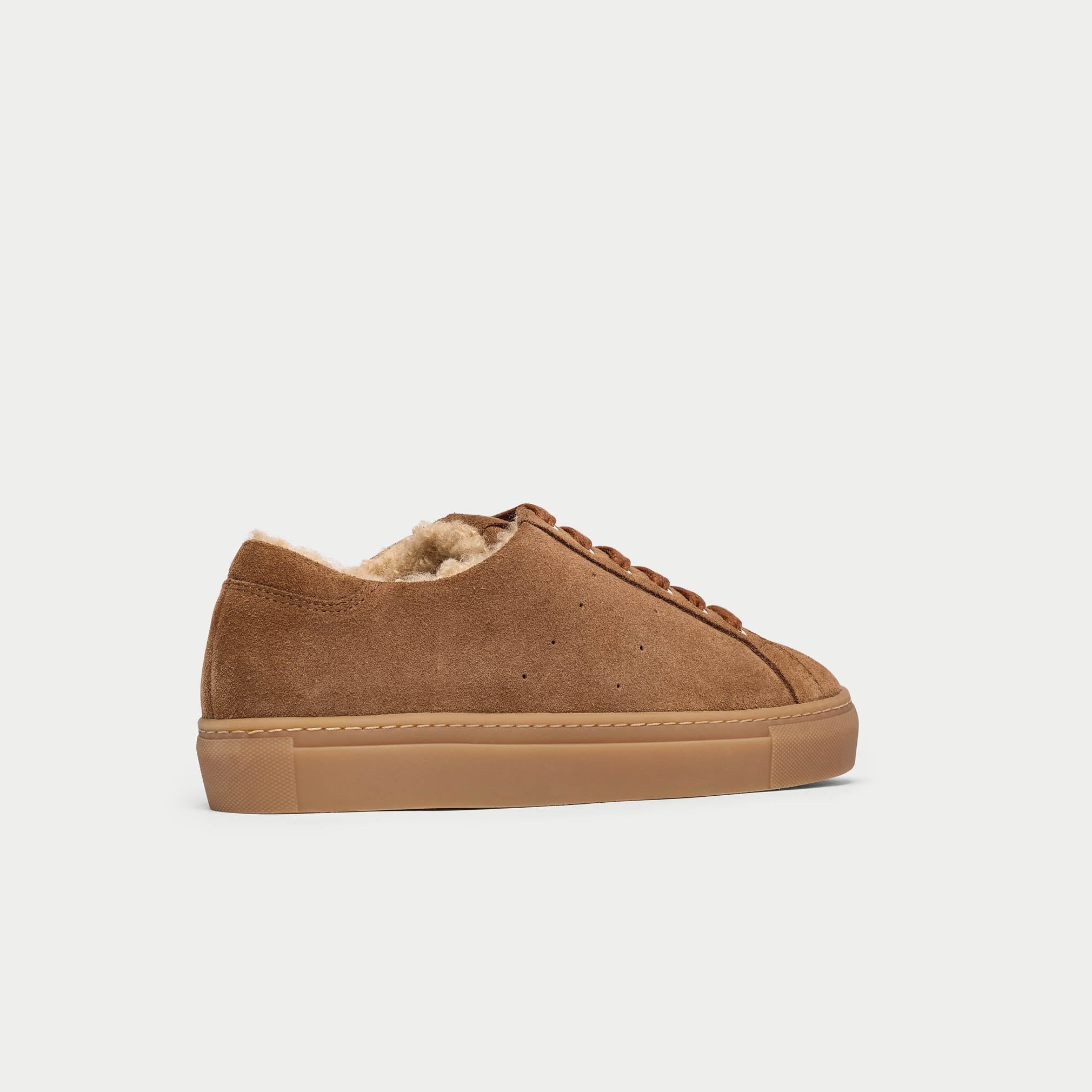 Star - Mocha Borg Wide Fit Trainers - Image 6
